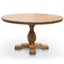 CDT2759 Round Dining Table 140cm - Rustic Natural