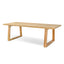 Ex Display - CDT576 Reclaimed 2.4m Dining Table - Natural