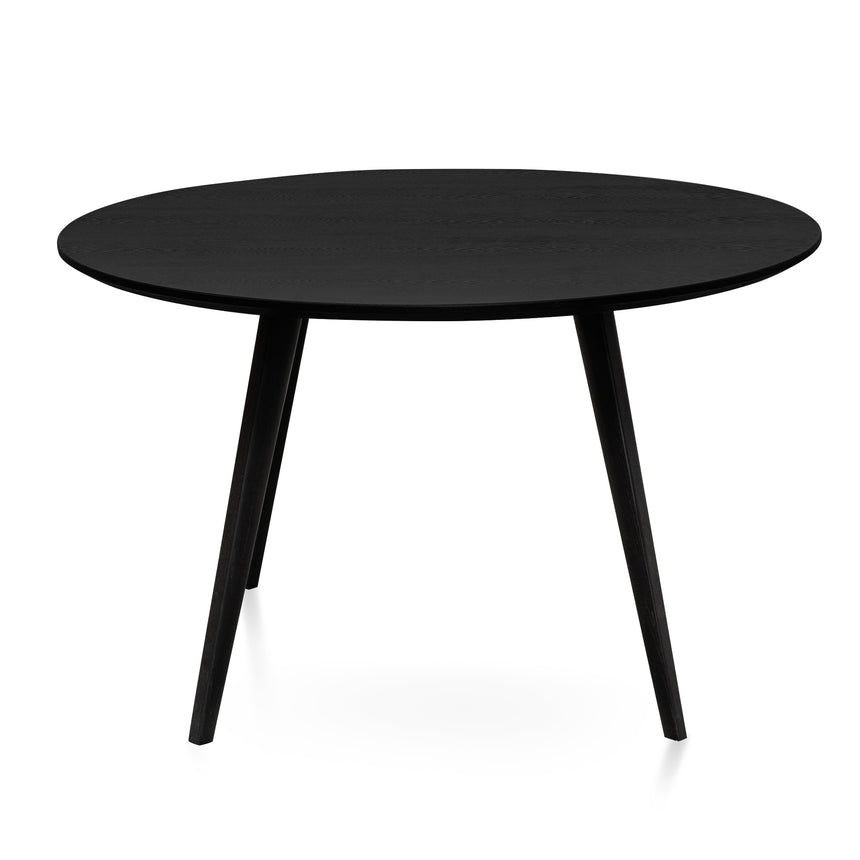 CDT6127-SD 1.2m Veneer Wooden Dining Table - Full Black