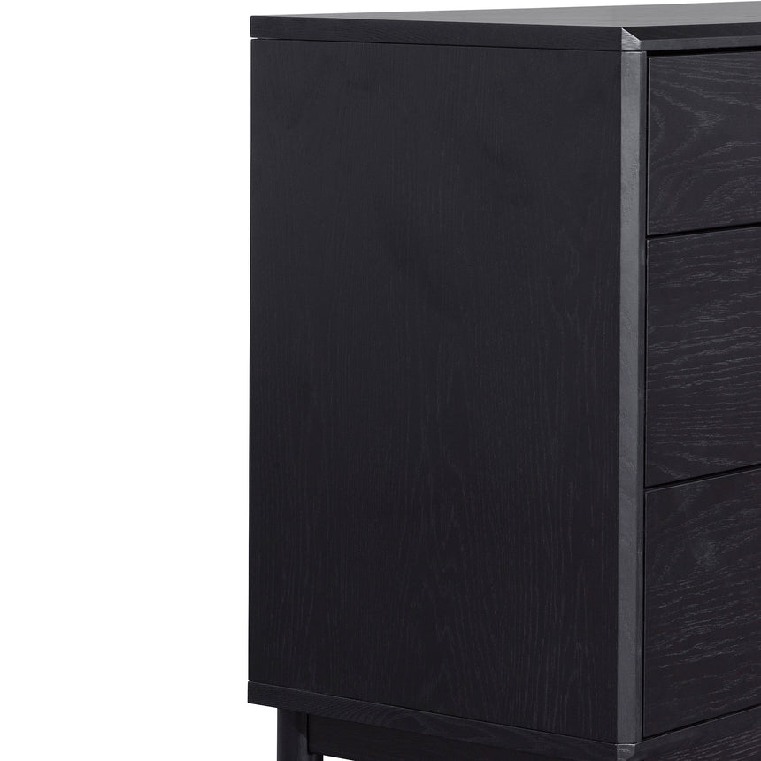 CDT6199-CN - 3 Drawers Dressing Table - Black Oak