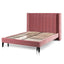 CBD6279-MI King Bed Frame - Blush Peach Velvet