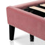 CBD6279-MI King Bed Frame - Blush Peach Velvet