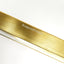 Ex Display - CDT2362-KS 1.2m Glass Console Table - Gold Base