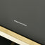 CBR006-KS Bar Cart - Tempered Glass - Gold  Base