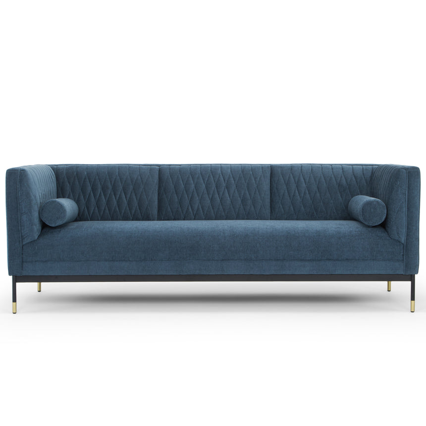 CLC6245 3 Seater Fabraic Sofa - Dusty Blue