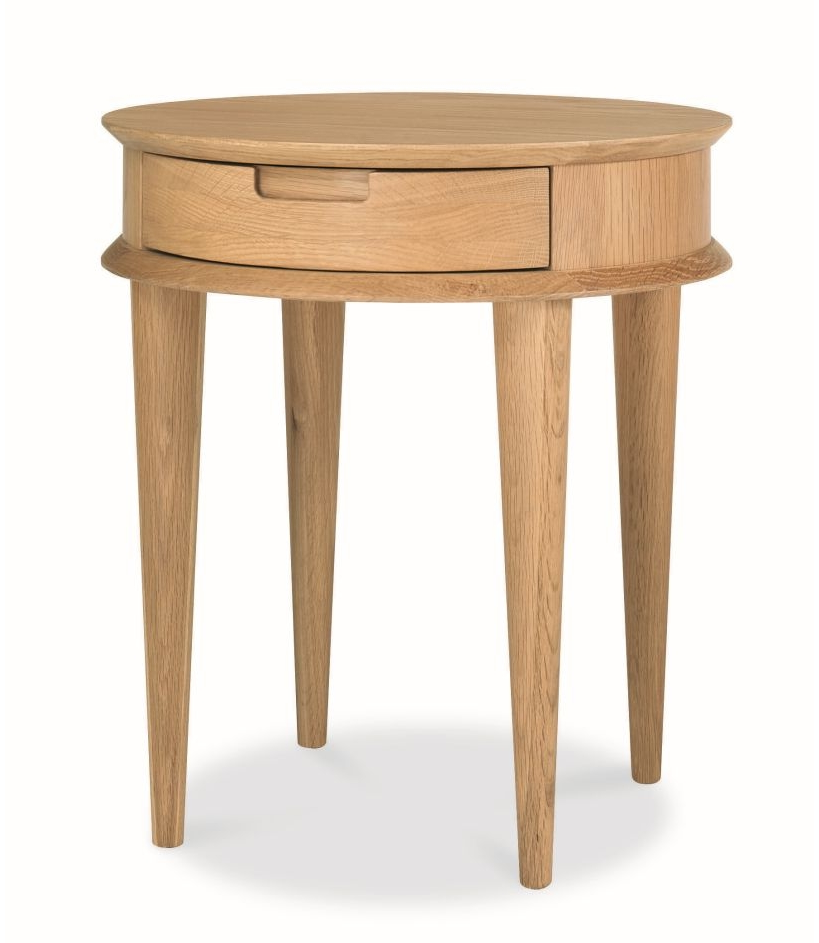 CST312WAL-IG Oak Side Table - Walnut