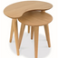 CCF693N-VN Nest of Side Tables - Natural