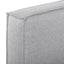 CBD2997-YO - Queen Bed Frame in Pearl Grey fabric