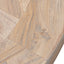 CDT6067 1.4m Natural Round Dining Table - Black Base