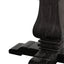 CDT6067 1.4m Natural Round Dining Table - Black Base