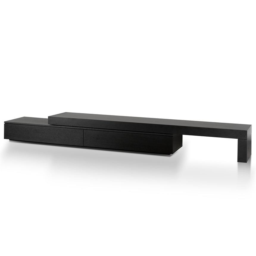 CTV8526-VA 2m TV Entertainment Unit - Textured Espresso Black