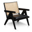 CLC6073-CH Rattan Armchair - Black