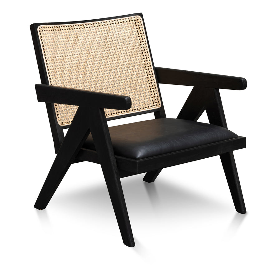 CLC6073-CH Rattan Armchair - Black