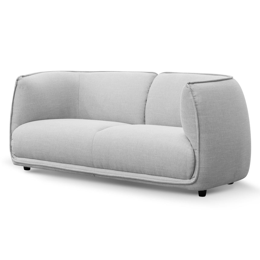 CLC6812-KSO 2 Seater Fabric Sofa - Graphite Grey with Black Leg