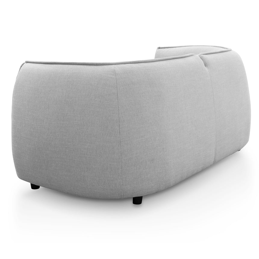 CLC6092-KSO 2 Seater Fabric Sofa - Light Texture Grey