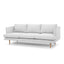 CLC763 3 Seater Sofa - Light Texture Grey