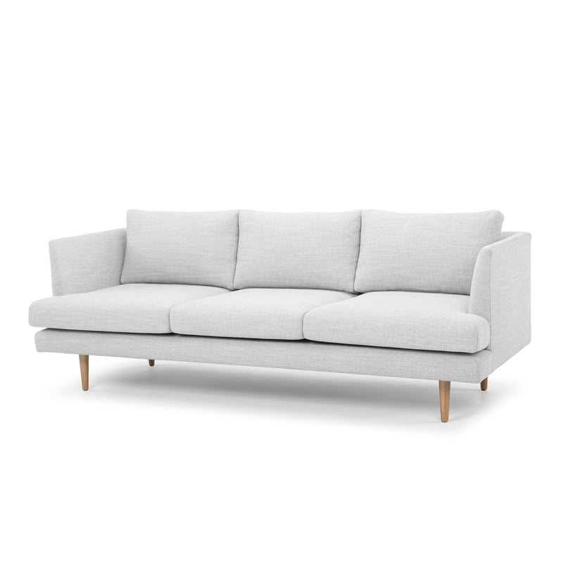 CLC763 3 Seater Sofa - Light Texture Grey