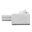 CLC802 3 Seater Sofa With Chaise - Light Texture Grey