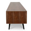 CTV884-DW 180cm TV Unit With Black Matte Drawers - Walnut