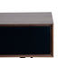 CTV884-DW 180cm TV Unit With Black Matte Drawers - Walnut