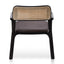 CLC6038-SD Fabric Armchair - Anchor Grey with Black Legs
