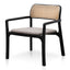 CLC6039-SD Fabric Armchair - Caramel Grey with Black Legs