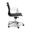 COC101  Leather Office Chair - Black