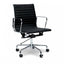 COC101  Leather Office Chair - Black