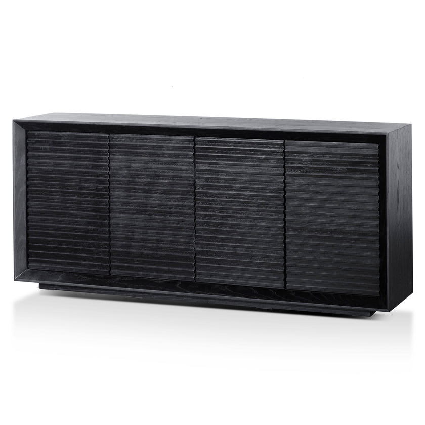 CDT6202-CN 1.8m Wooden Sideboard - Black Oak - Last one