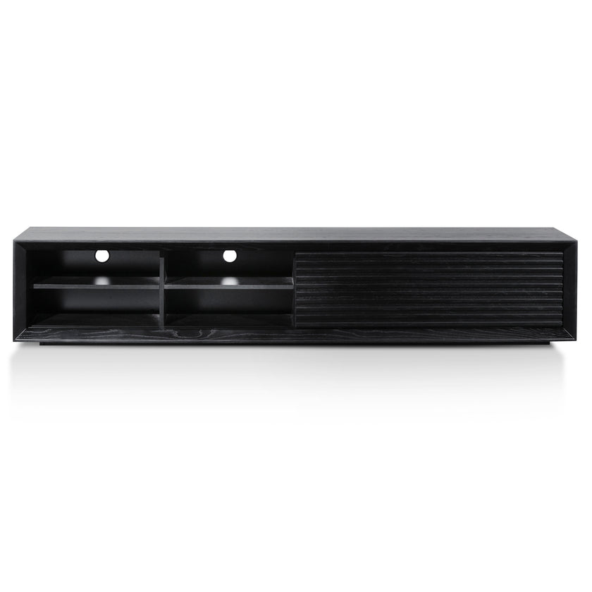 CTV6203-CN 2.3m Wooden TV Entertainment Unit - Black Oak