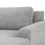 CLC2870-FA 3 Seater Right Chaise Sofa - Graphite Grey with Black Legs - Last one