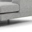 CLC2870-FA 3 Seater Right Chaise Sofa - Graphite Grey with Black Legs - Last one