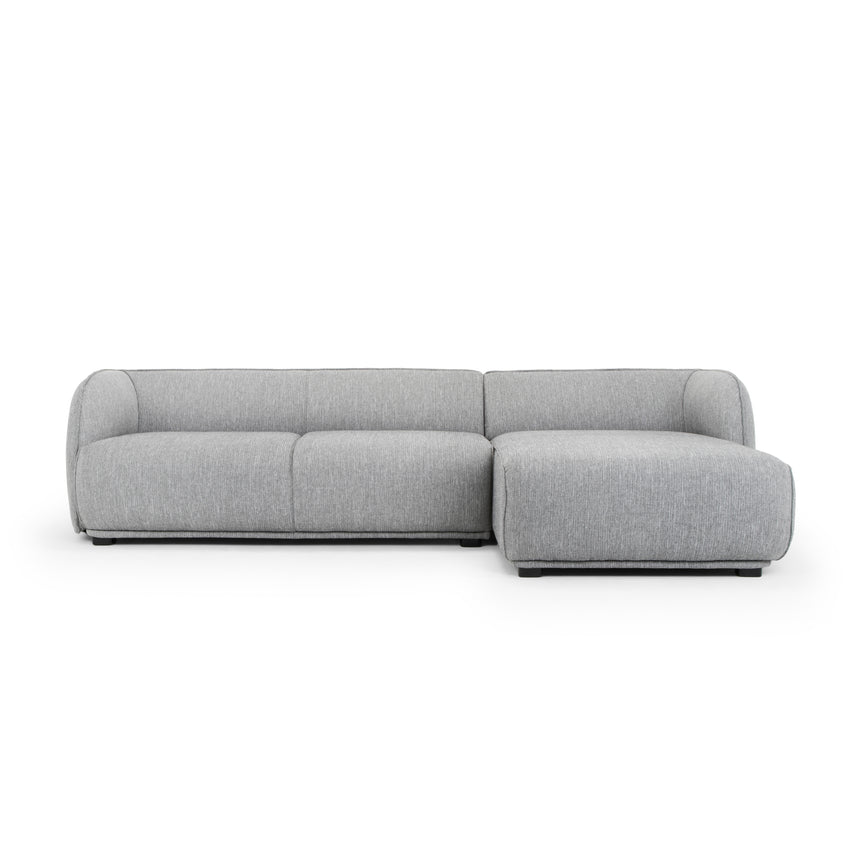 CLC2871-FA 3 Seater Right Chaise Sofa - Graphite Grey