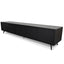 CTV108-BB 2.4m Entertainment TV Unit - Black Oak