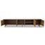 CTV106-BB 2.4m TV Entertainment  Unit - Walnut
