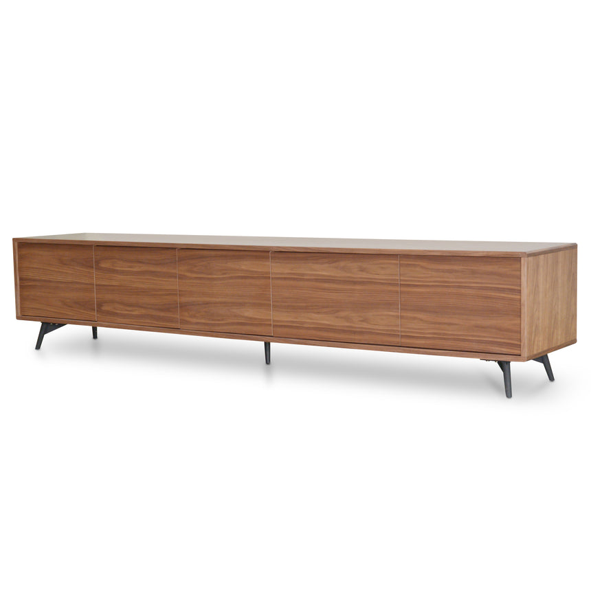 CTV106-BB 2.4m TV Entertainment  Unit - Walnut