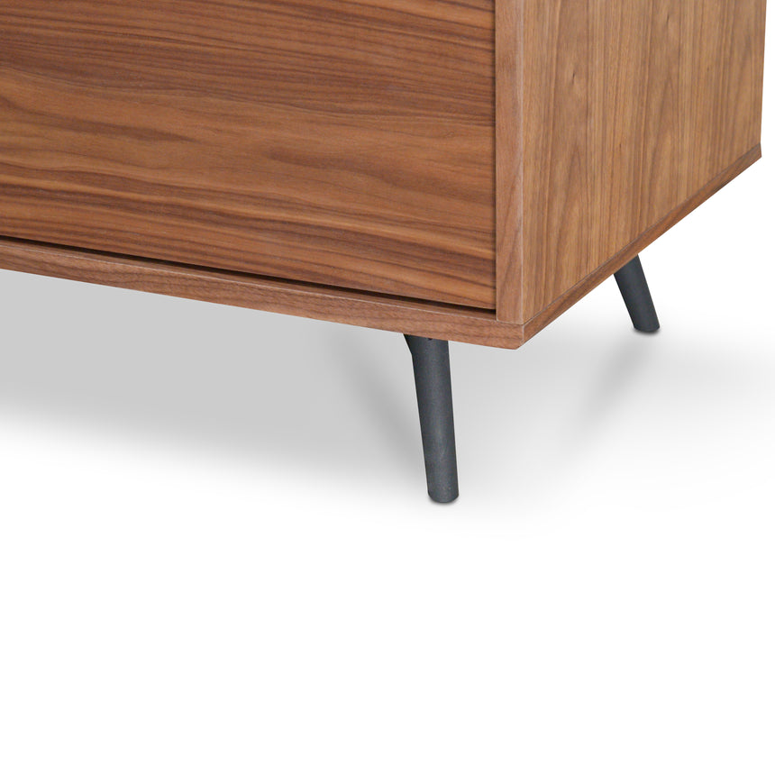 CTV106-BB 2.4m TV Entertainment  Unit - Walnut