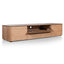 CTV6201-CN TV Entertainment Unit with Middle Drawer - Natural Oak