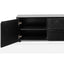 CTV6134-CN TV Entertainment Unit with Middle Drawer - Black Oak