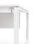 OT092-SN-OT088 2 Seater 160cm Office Desk  With Privacy Screen - White - Upgraded Legs