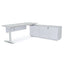 Ex Display - COT396 Executive Office Desk White - Right Return