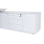 Ex Display - COT396 Executive Office Desk White - Right Return