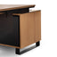 COT6107-SN - 2.3m Left Return Office Desk - Natural