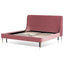 CBD6283-MI King Bed Frame - Blush Peach Velvet