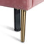 CBD6283-MI King Bed Frame - Blush Peach Velvet