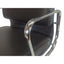 COC103 Low Back Office Chair - Black Leather