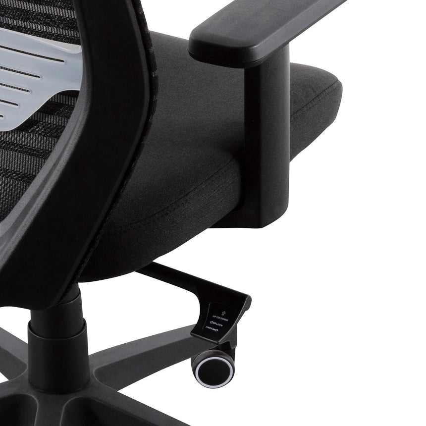 COC6209-LF Office Chair - Full Black