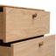 CST2324-VN 2 Drawer Side Table - Oak