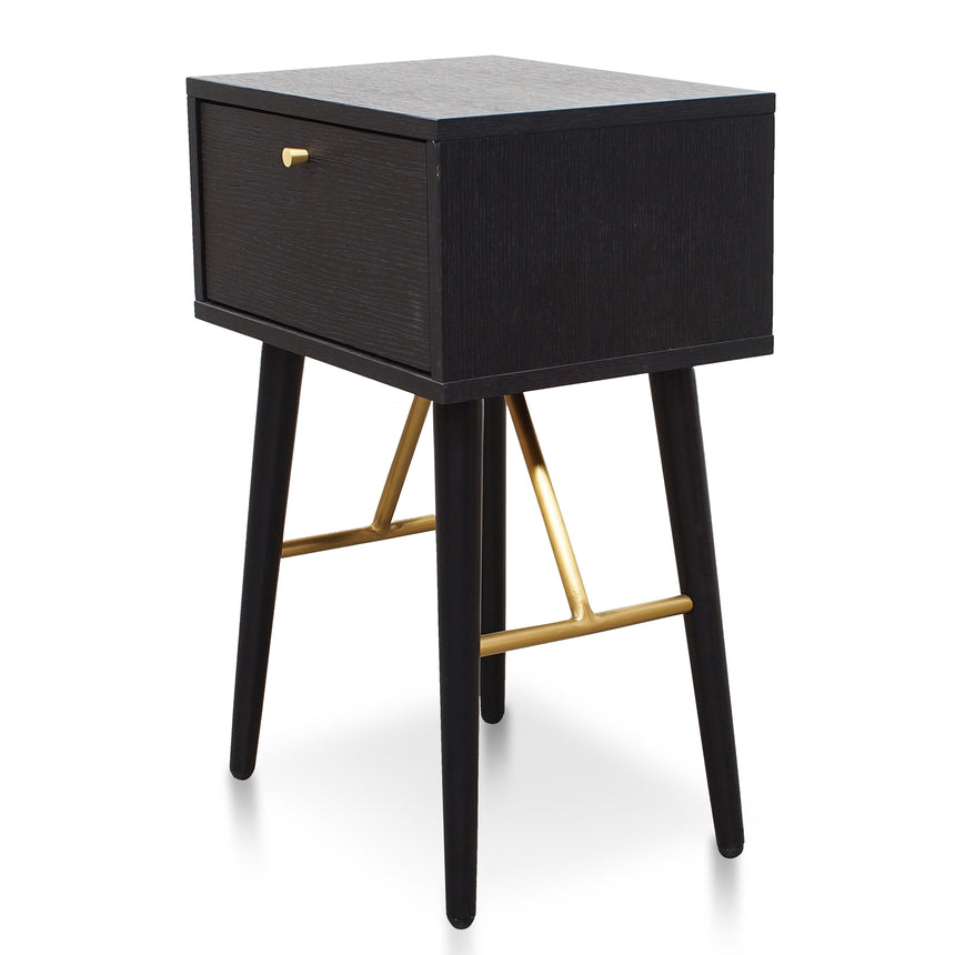 CST8849-IG Bedside Table - Matte Black