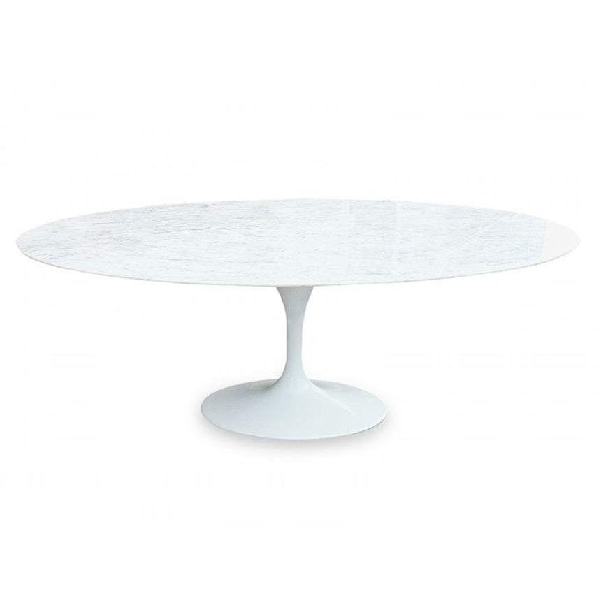 CDT120A Oval 2m Marble Dining Table